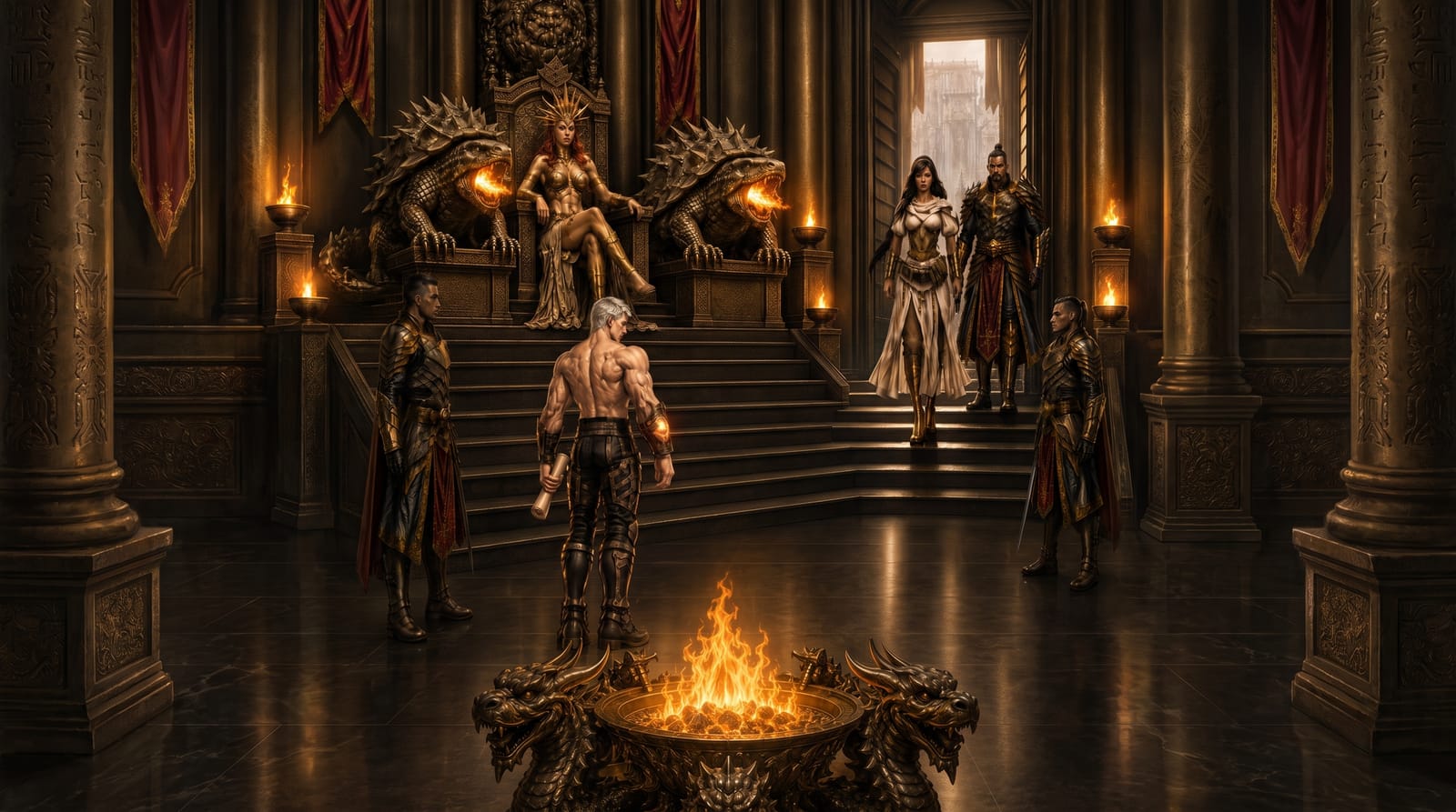The ember throne of Terranok