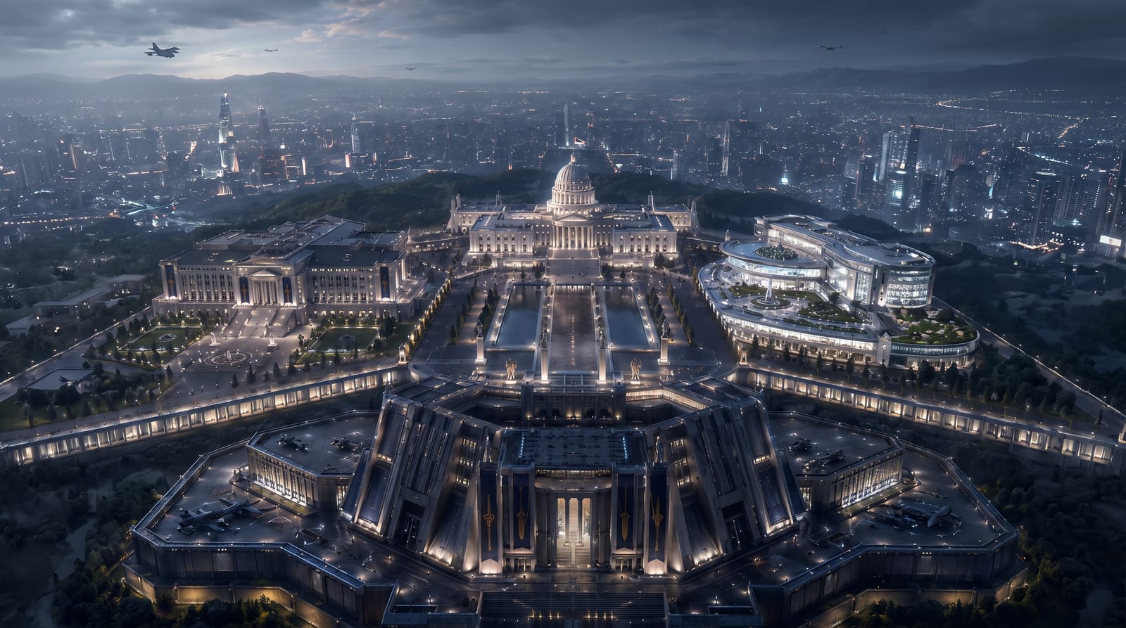 Sanctum — the seat of Law, Soul and War